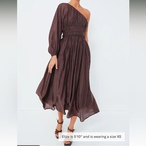 Chocolate Tuckernuck maxi dress